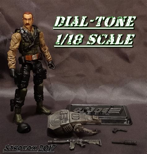 Stronox Custom Figures Gi Joe Dial Tone