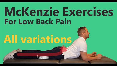 Mckenzie Low Back Exercises