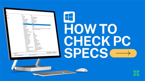 How To Check Pc Specs In Windows 10