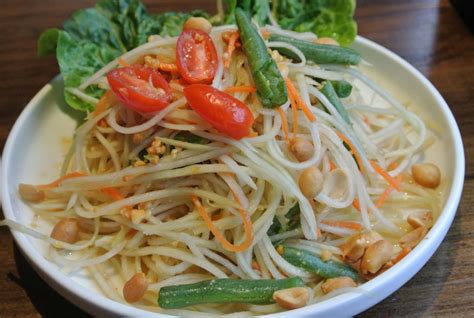 Som Tam Papaya Salad Enthaice Thai Kitchen