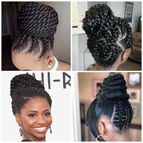 Updo Hairstyles For Black Women The Improvised Designs Curly Craze Hair Styles Black Hair