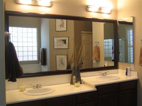 Framed bathroom mirrors to update any bathroom look. 20 Inspirations Large Framed Bathroom Wall Mirrors ...
