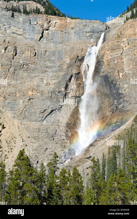 Takakkaw Falls Canadas Second Highest Waterfall In Yoho National