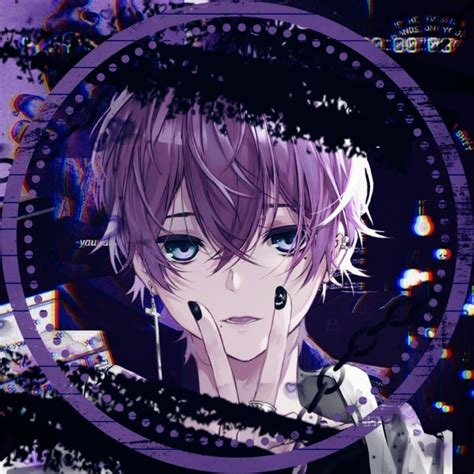 Aesthetic Anime Boy Pfp Purple Anime Boy On Tumblr 1024 X 1024 Jpeg