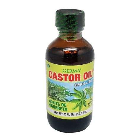 Germa Castor Oil Pure And Natural Skin Moisturizer Hair Conditioner
