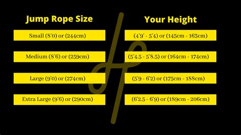 Jump Rope Size Guide Honor Athletics The Best Jump Ropes