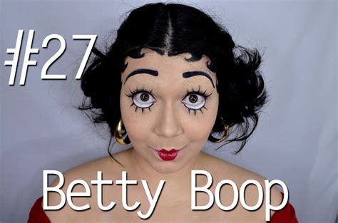 Myf 27 Betty Boop Como Esconder Sobrancelhas Tutorial De Maquiagem