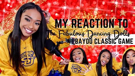 My Reaction To The Dancing Dolls At Bayou Classic Vlogmasday Youtube