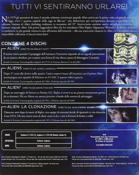 Alien 35° Anniversario Edizione Limitata Con Fumetto Blu Ray