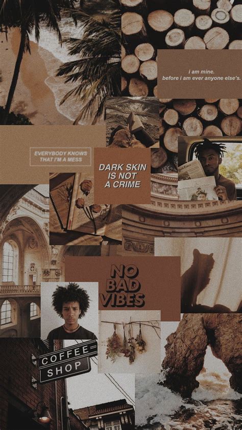 Color Brown Aesthetic Collagelockscreen Marlonchagas In 2020