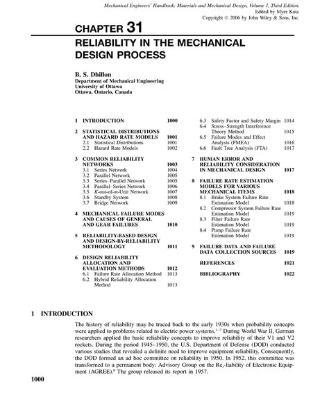 Mechanical Engineers Handbook Third Edition Materials And Mechanical