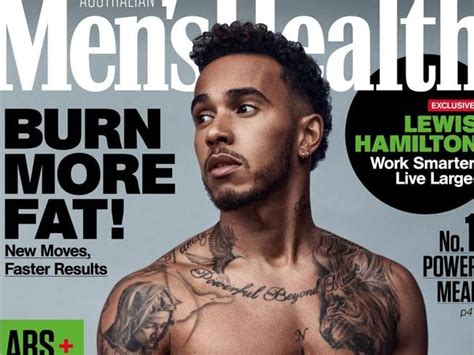 F1 Lewis Hamilton Mens Health Magazine Star Feels Robbed The