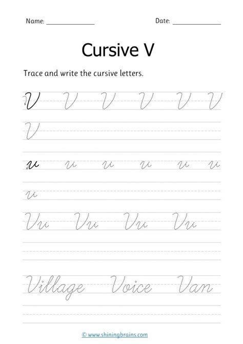 Cursive Letters Free Cursive Writing Practice Worksheets A To Z
