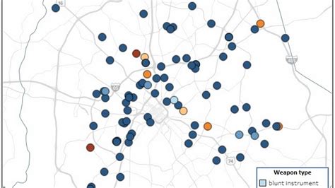 Charlotte Homicide Map Where Crime Happened In 2021 Charlotte Observer