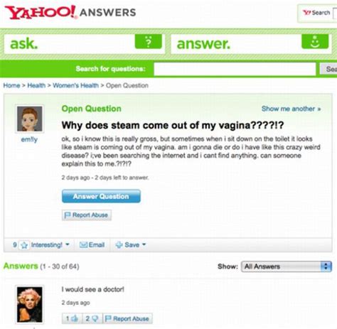 itt hilarious yahoo answers questions ign boards