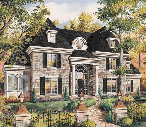 Elegant Traditional House Plan 80861pm Architectural Designs
