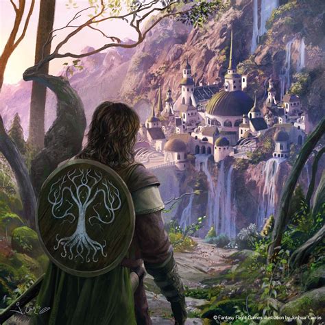 Boromir Arrives To Rivendell By 1oshuart On Deviantart Middle Earth