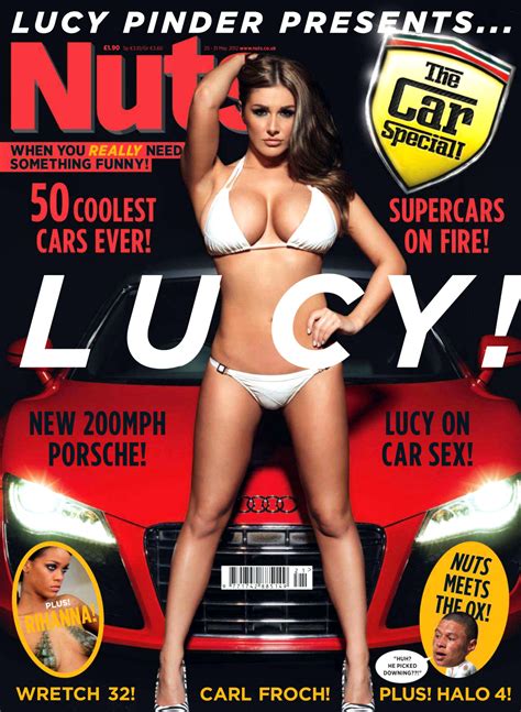 Lucy Pinder For Nuts Magazine The Car Special Your Daily Girl