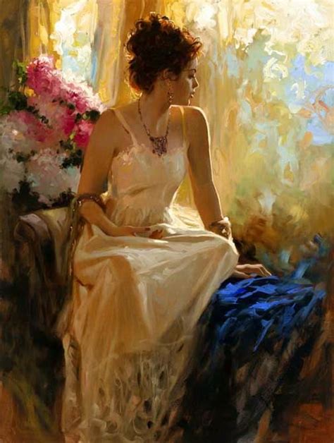 Richard S Johnson Beautiful Paintings Woman Painting Contemporary