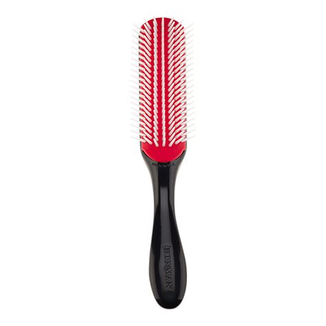 Denman Brushes D3 Medium Styling Brush 7 Rows Blackred Oz Hair