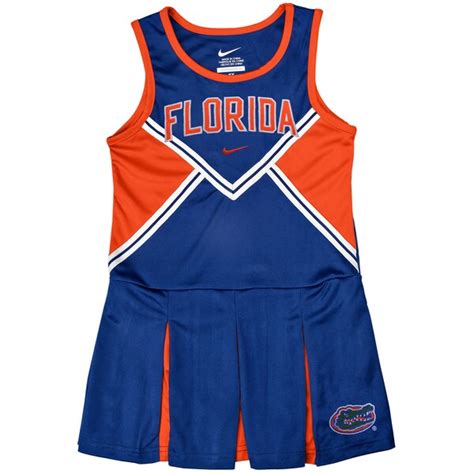 Nike Florida Gators Infant Girls 2 Piece Cheerleader Set Royal Blue