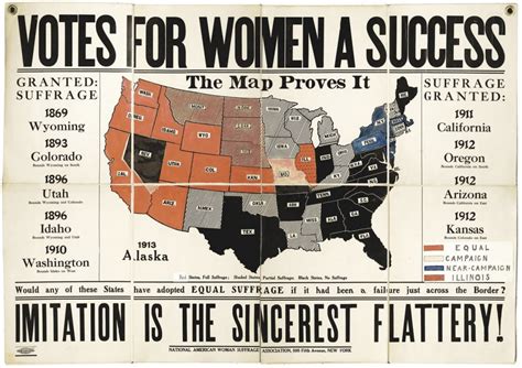 Map These States Were Early Supporters Of Voting Rights For Women The Washington Post