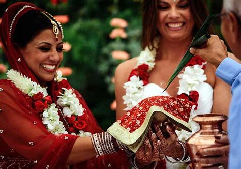 indian american lesbians shannon and seema wedding pics