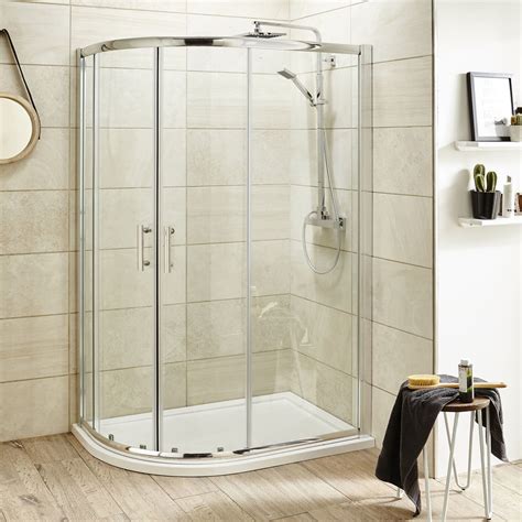 Toreno Offset Quadrant 8mm Easy Fit Shower Enclosure Online Now