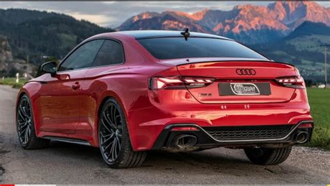 THE GORGEOUS NEW 2021 AUDI RS5 - UPDATED 600NM/450HP ROCKET - Tango red