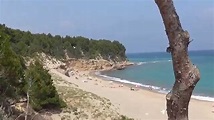 Playa naturista El Torn, Tarragona - Costa Dorada naturist Beach - YouTube