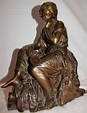James PRADIER (1790-1852), NEMAUSA, Statuette Bronze, Fontaine de NÎMES ...