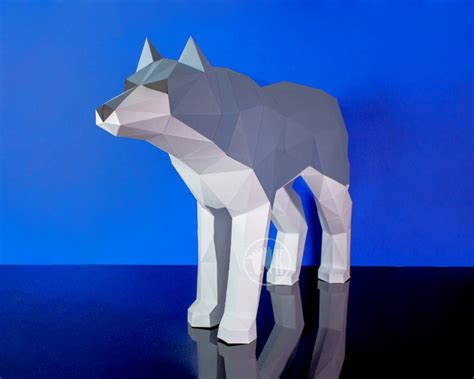 Wolf Papercraft Template Kablackout Papercraft Templates