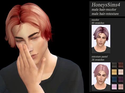 The Sims Resource Wings Oe0111 Hair Retextured By Jenn Honeydew Hum