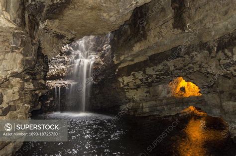 Smoo Cave Durness Northwest Highlands Scotland United Kingdom