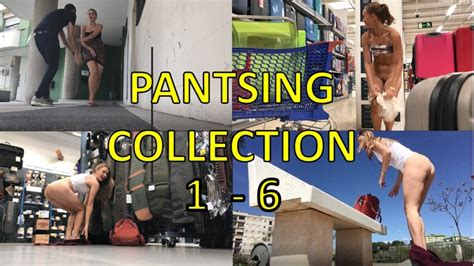 Pantsing Collection 1 6 Iviroses Exhibitionist Public Nudit Clips4sale