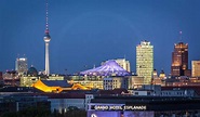 Berlin Panorama Bild aus der Landeshauptstadt.Hauptstadt Bilder