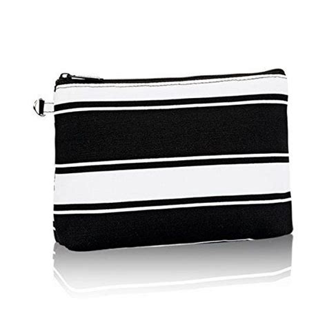 Thirty One Mini Zipper Pouch In Ribbon Stripe No Monogram 3013