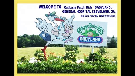 Babyland Cabbage Patch Kids Paradise In Cleveland Ga Youtube