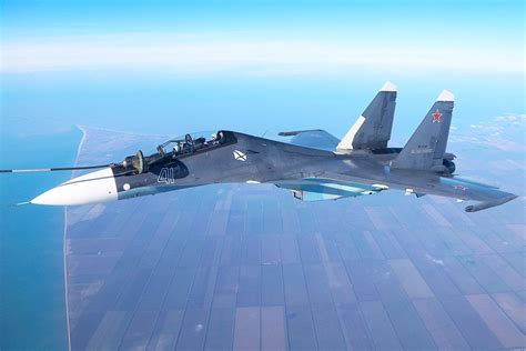 Sukhoi Su 30sm Fighter Aircraft Air Fighter Russian Fighter Jets