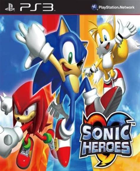 Sonic Heroes Ps3 Ps2 Clássico Psn Mídia Digital Kalangoboygames