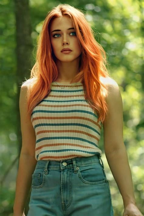 Petricore In The Forest Red Haired Beauty Red Hair Woman Beautiful Redhead