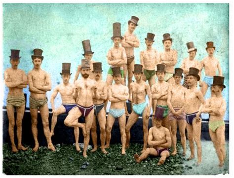 syfycity 1863 brighton gentleman s swimming rare historical photos historical photos