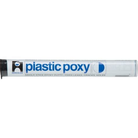 Oatey Plastic Poxy 4 Oz Off White Epoxy Putty Stick 25531 4oz Fry