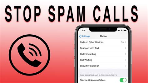 Stop Spam Call On Iphone Youtube