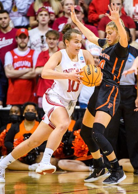 Iu Womens Basketball Aleksa Gulbe Signs Pro Contract With Overseas Team
