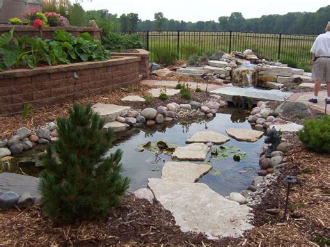 Outdoor Water Features Falls Fountains And Ponds In Northeast Wisconsin