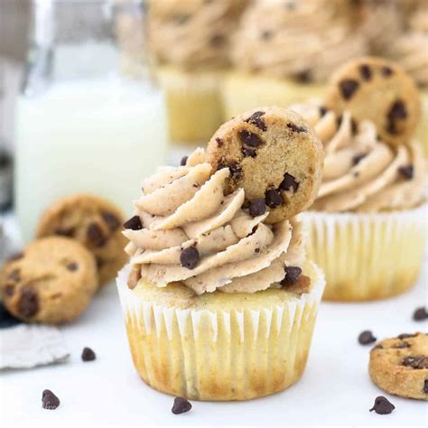 Chocolate Chip Cookie Cupcakes Beyond Frosting