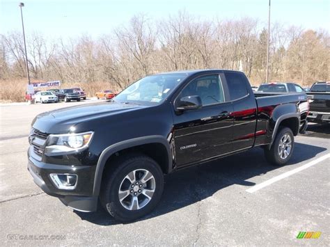 2018 Black Chevrolet Colorado Z71 Extended Cab 4x4 126231636 Photo 12