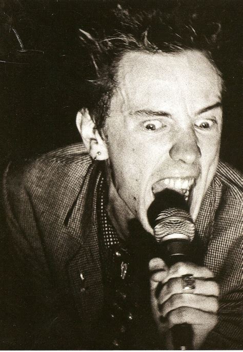 A Brilliant Picture Of John Lydon During His Public Image Limited Days At The Queens Hall Leeds