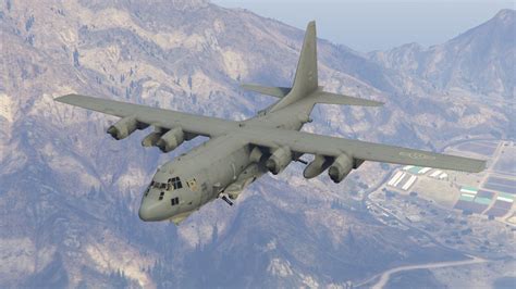 Ac 130u Spooky Ii Gunship Add On Working Cannons Gta5